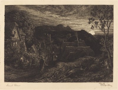 Der Glöckner von Samuel Palmer
