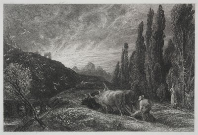 Der frühe Pflüger von Samuel Palmer
