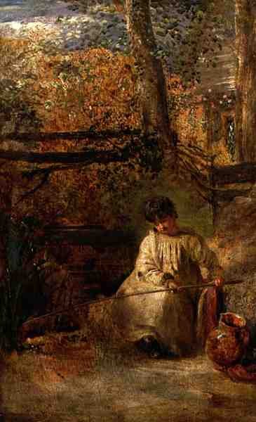 Der junge Angler von Samuel Palmer