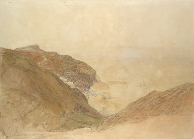 Blick auf Clovelly, Devon von Samuel Palmer