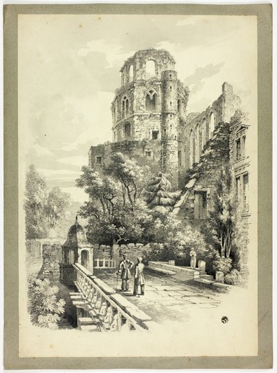 Schloss Heidelberg von Samuel Prout