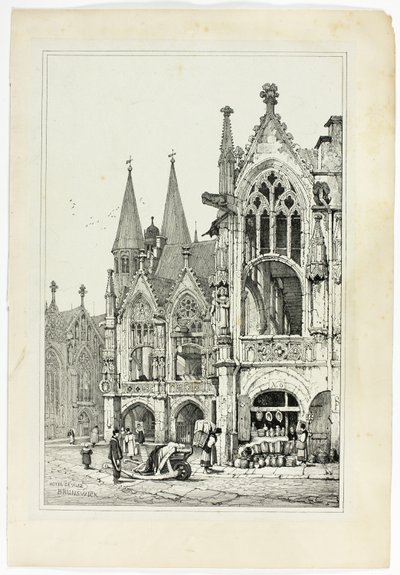 Hotel de Ville, Braunschweig von Samuel Prout