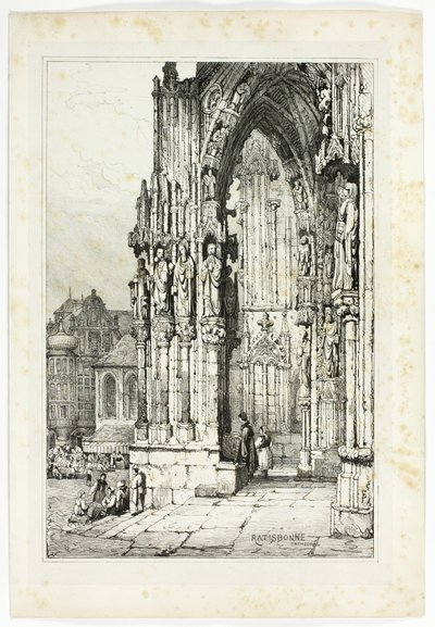 Regensburger Dom von Samuel Prout