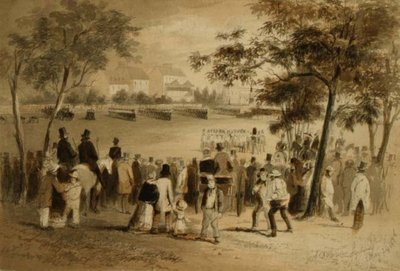 Government Domain, Sydney von Samuel Thomas Gill