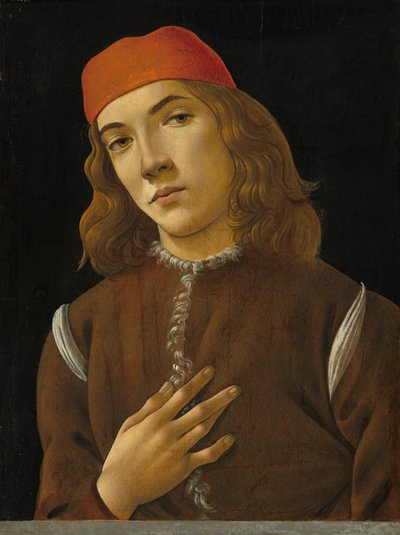 Porträt eines Jugendlichen von Sandro Botticelli