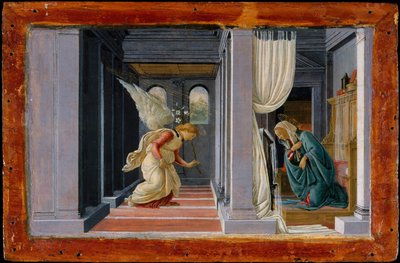 Die Verkündigung, ca. 1485-92 von Sandro Botticelli