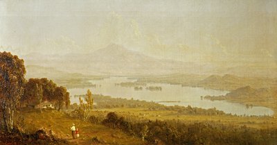 Lake Winnipiseogee, 1858 von Sanford Robinson Gifford