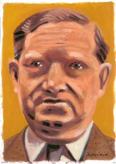 Evelyn Waugh, 2008 von Sara Hayward