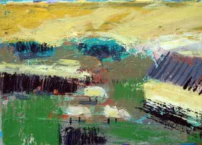 Landschaft Iona I von Sara Hayward