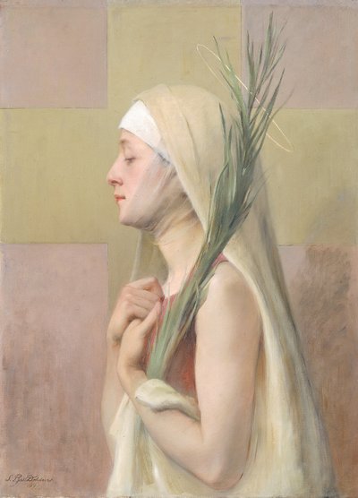 Eine Märtyrerin (Heilige Thekla) von Sarah Paxton Ball Dodson