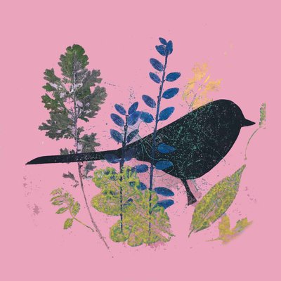 Vogel und Blätter von Sarah Thompson Engels