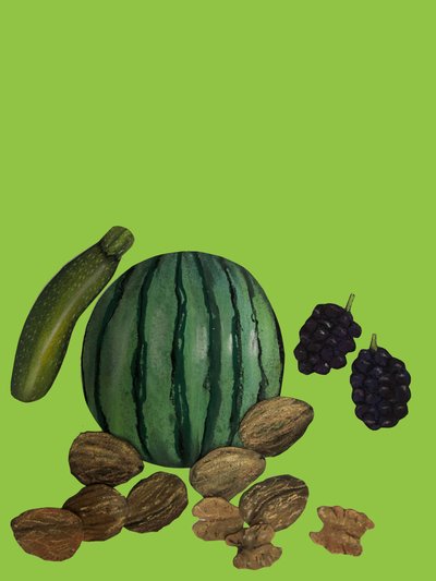 Obst und Gemüse von Sarah Thompson Engels
