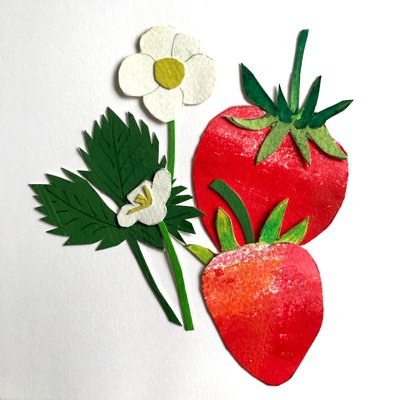 Erdbeeren, 2019 von Sarah Thompson Engels