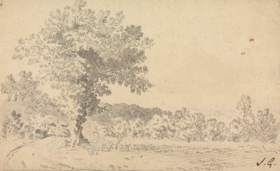 Landschaft mit Hirschen von Sawrey Gilpin