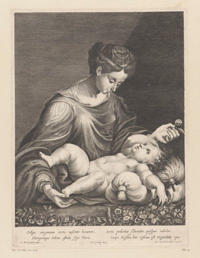 Maria mit Kind von Sébastien Vouillemont
