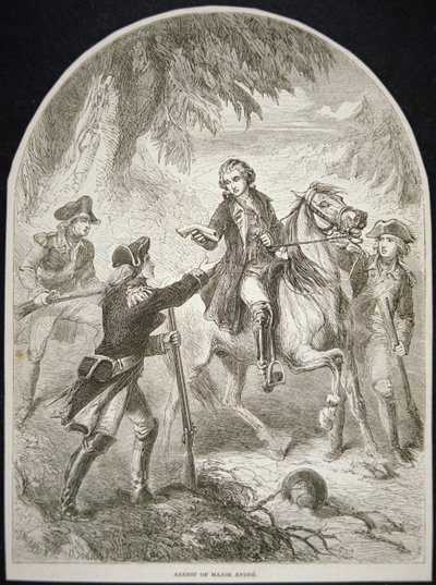Die Verhaftung von Major Andre von School American