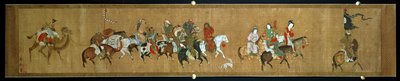 Ein Konvoi von Mongolen, Chinesen von School Chinese