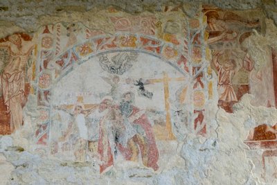 Die Kreuzabnahme (Fresko) von School Croatian