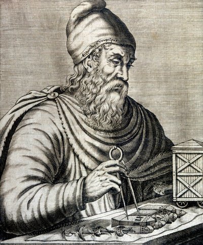 Archimedes (Stich) von School French