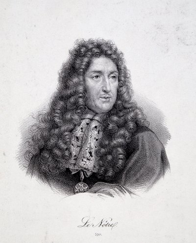 Porträt von Andre Le Notre von School French