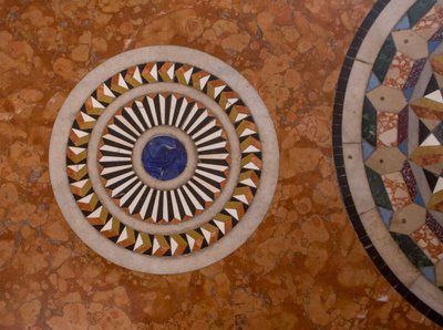 Markusdom, Kirche, Pflaster (Mosaik) von School Italian