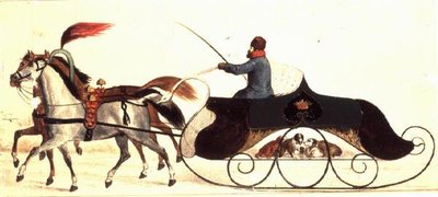 Pferdeschlitten von School Russian