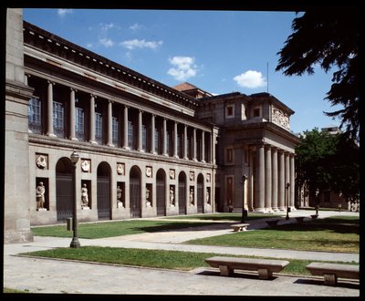 Blick auf das Prado-Museum (Fotografie) von School Spanish