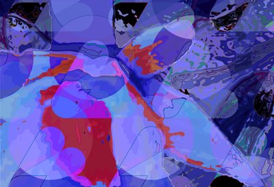 Wasserlilie_vert2_abst von Scott J. Davis