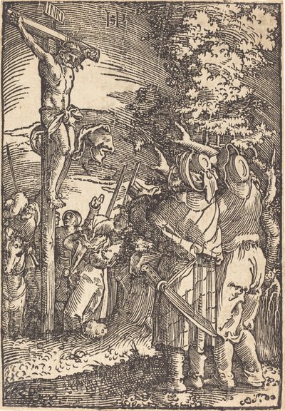 Christus am Kreuz von Sebald Beham