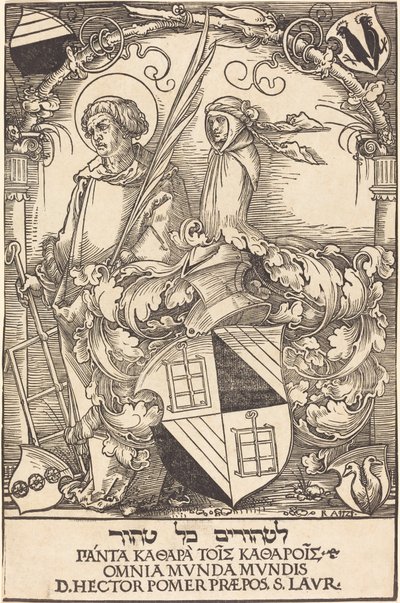 Wappen von Hector Pomer von Sebald Beham