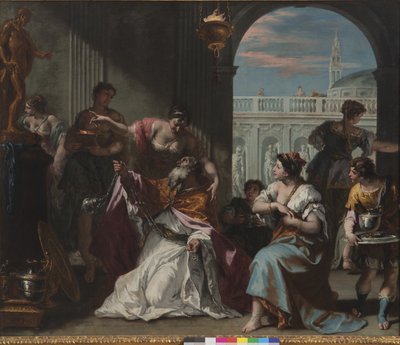 Salomo verehrt Götzen von Sebastiano Ricci