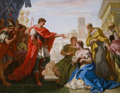 Die Enthaltsamkeit des Scipio von Sebastiano Ricci