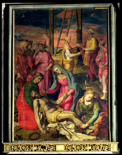 Kreuzabnahme, 1582 von Sebastiano Vini