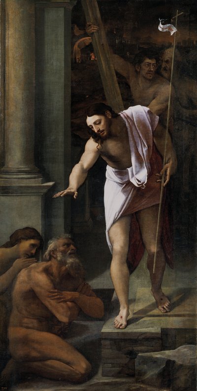 Christus in der Vorhölle von Sebastiano del Piombo