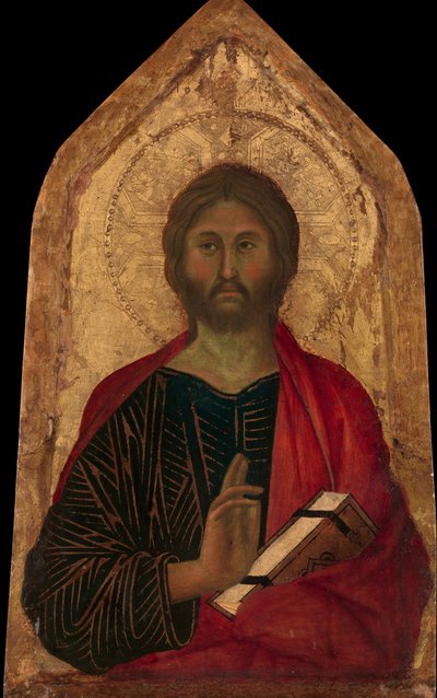 Christus segnet von Segna di Buonaventura