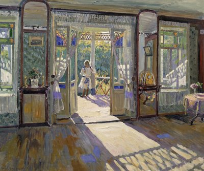In einem Haus von Sergei Arsenevich Vinogradov