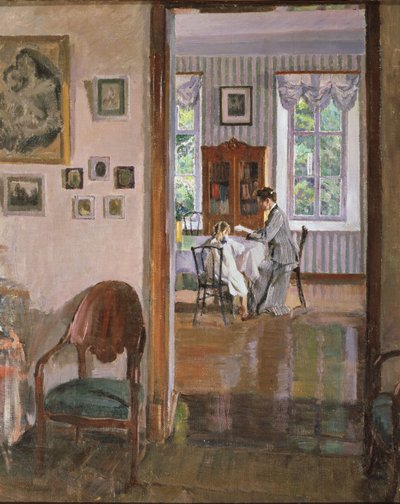 In einem Haus, 1910 von Sergei Arsenevich Vinogradov