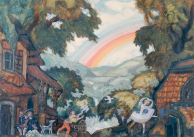 Giselle / Bühnenbild Sudeikin von Sergei Jurjewitsch Sudeikin