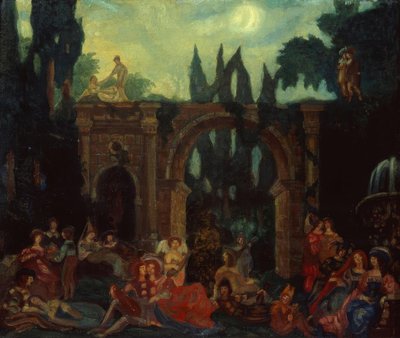 Boccaccio, Decamerone / Sudeikin von Sergei Jurjewitsch Sudeikin