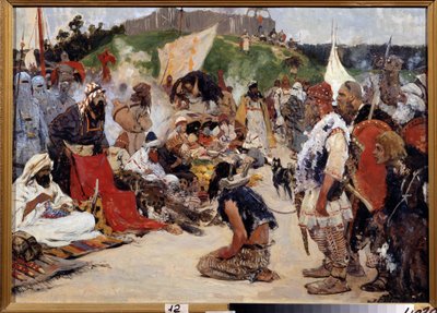 Handel in einem ostslawischen Staat von Sergej Vasilevic Ivanov