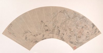 Der Pfirsich- und Pflaumengarten, datiert 1879 von Sha Fu