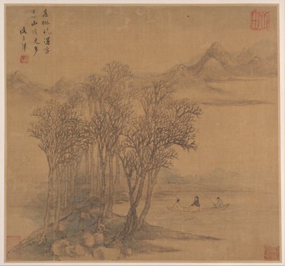 Landschaften nach Tang-Gedichten von Sheng Maoye