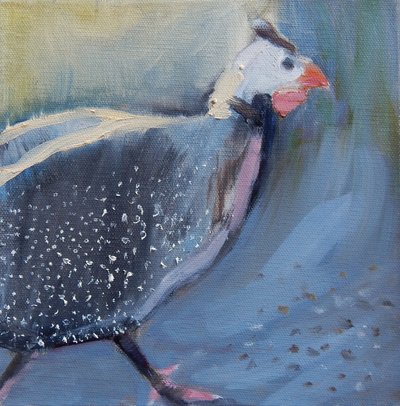 Perlhuhn Vier, 2014 von Sheri Gee