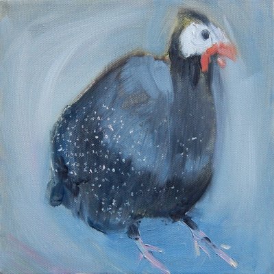 Perlhuhn Drei von Sheri Gee