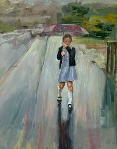 Schulweg, 2021 von Sheri Gee