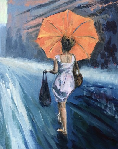 Sommerschauer, 2021 von Sheri Gee