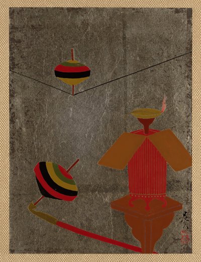 Kreisel von Shibata Zeshin