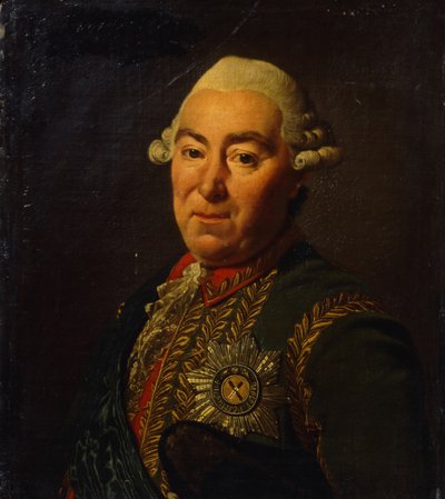 Porträt von Graf Andrey Mikhaylovich Golitsyn von Shinbarev