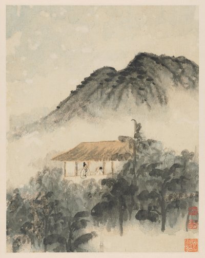 Erinnerungen an den Qinhuai-Fluss von Shitao
