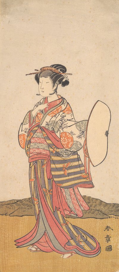 Der Zweite Yamashita Kinsaku 1733-1790, ca. 1772 von Shunsho